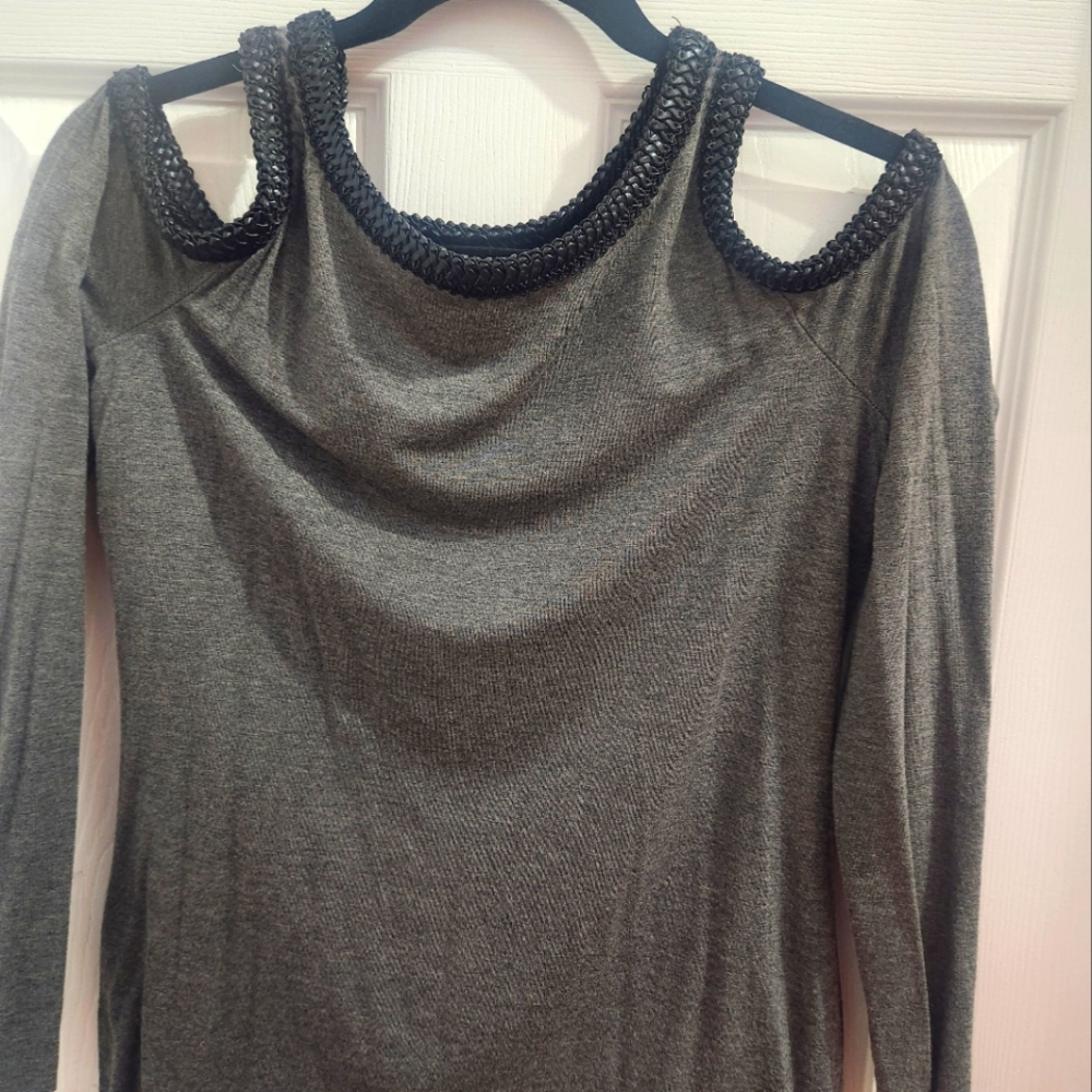 Bailey/44 top cutout holders faux leather embroidery